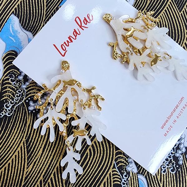 Coralie Dangle Earrings - 002