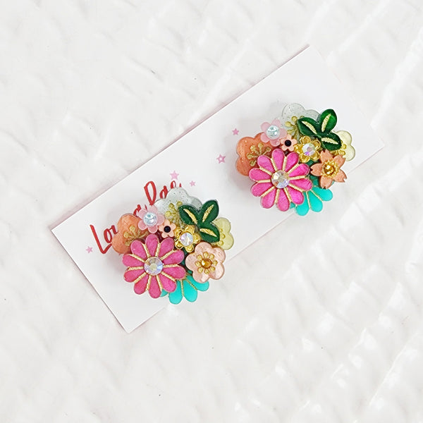 Ayaka Stud Earrings - 001