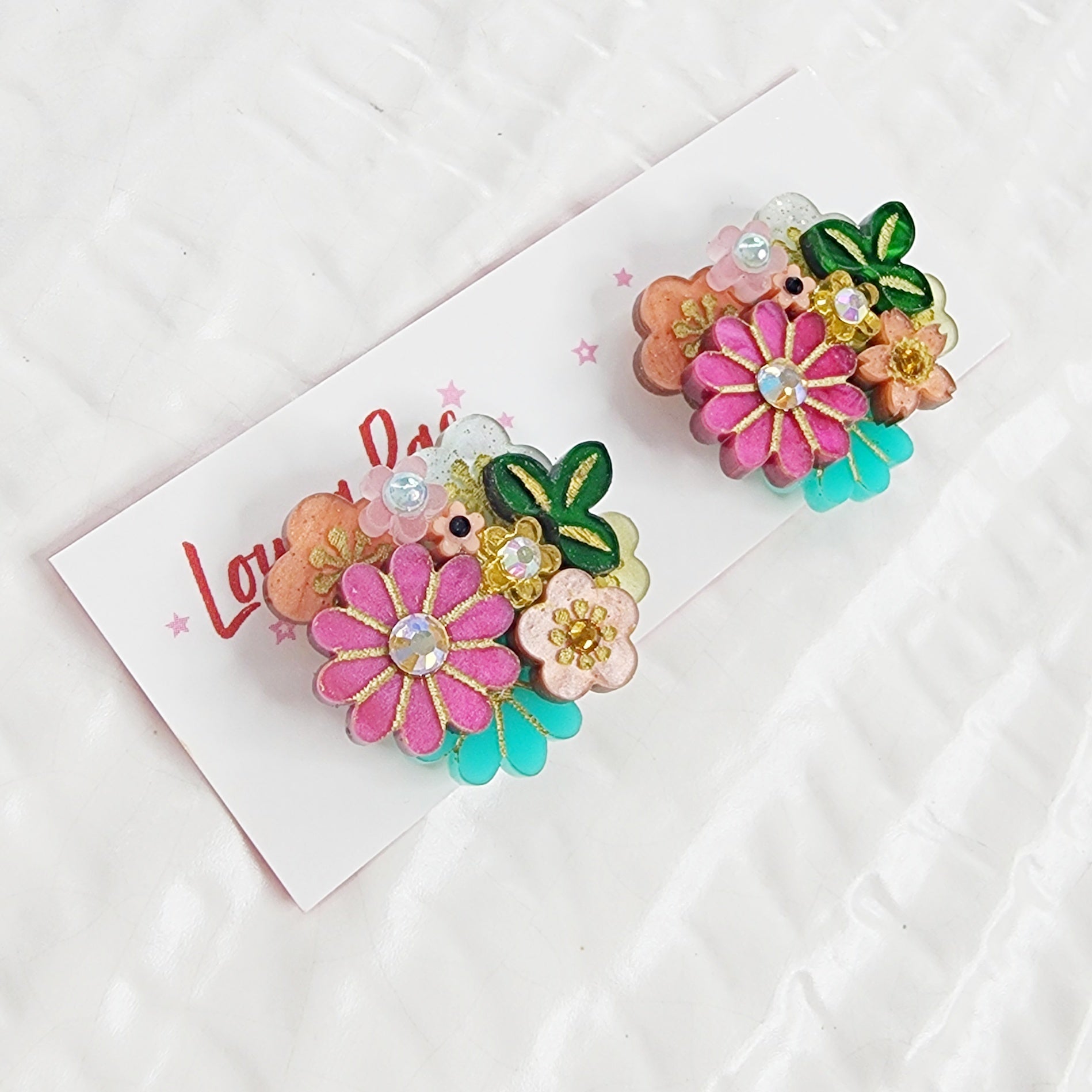 Ayaka Stud Earrings - 001