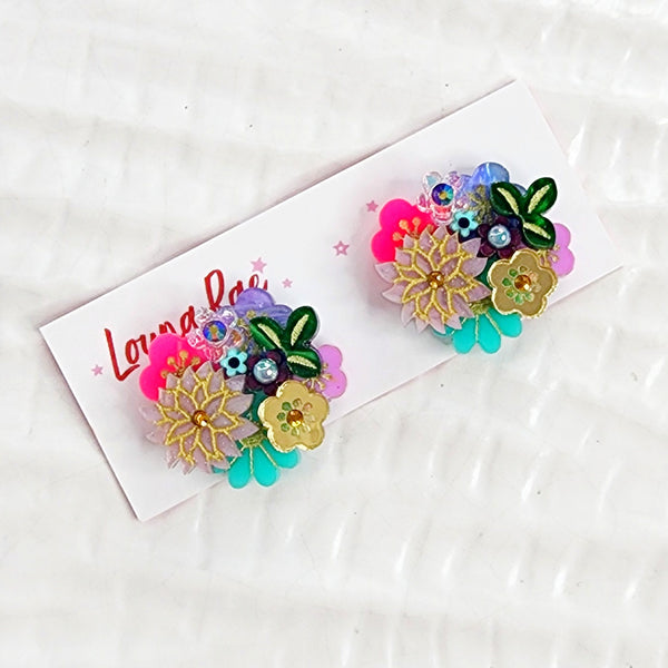 Ayaka Stud Earrings - 003