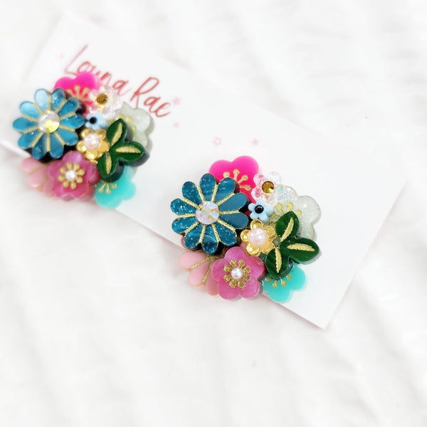 Ayaka Stud Earrings - 004