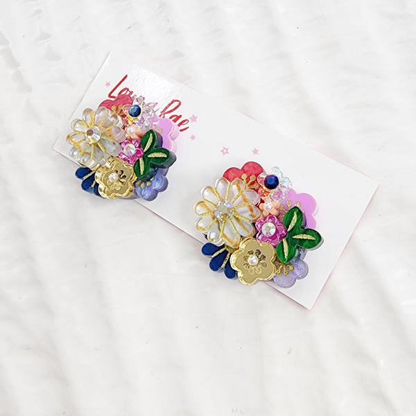 Ayaka Stud Earrings - 005