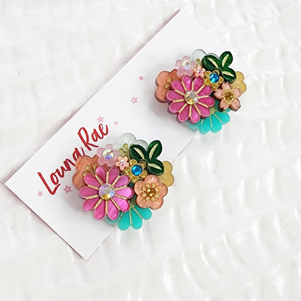 Ayaka Stud Earrings - 007