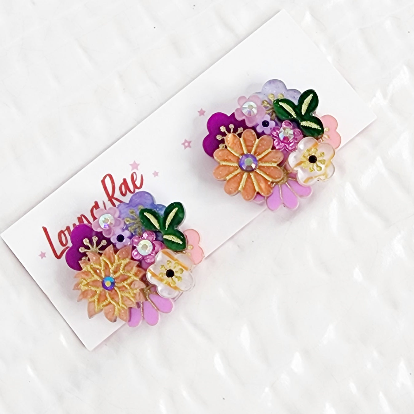 Ayaka Stud Earrings - 008