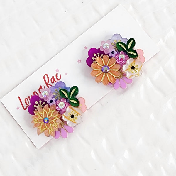 Ayaka Stud Earrings - 008