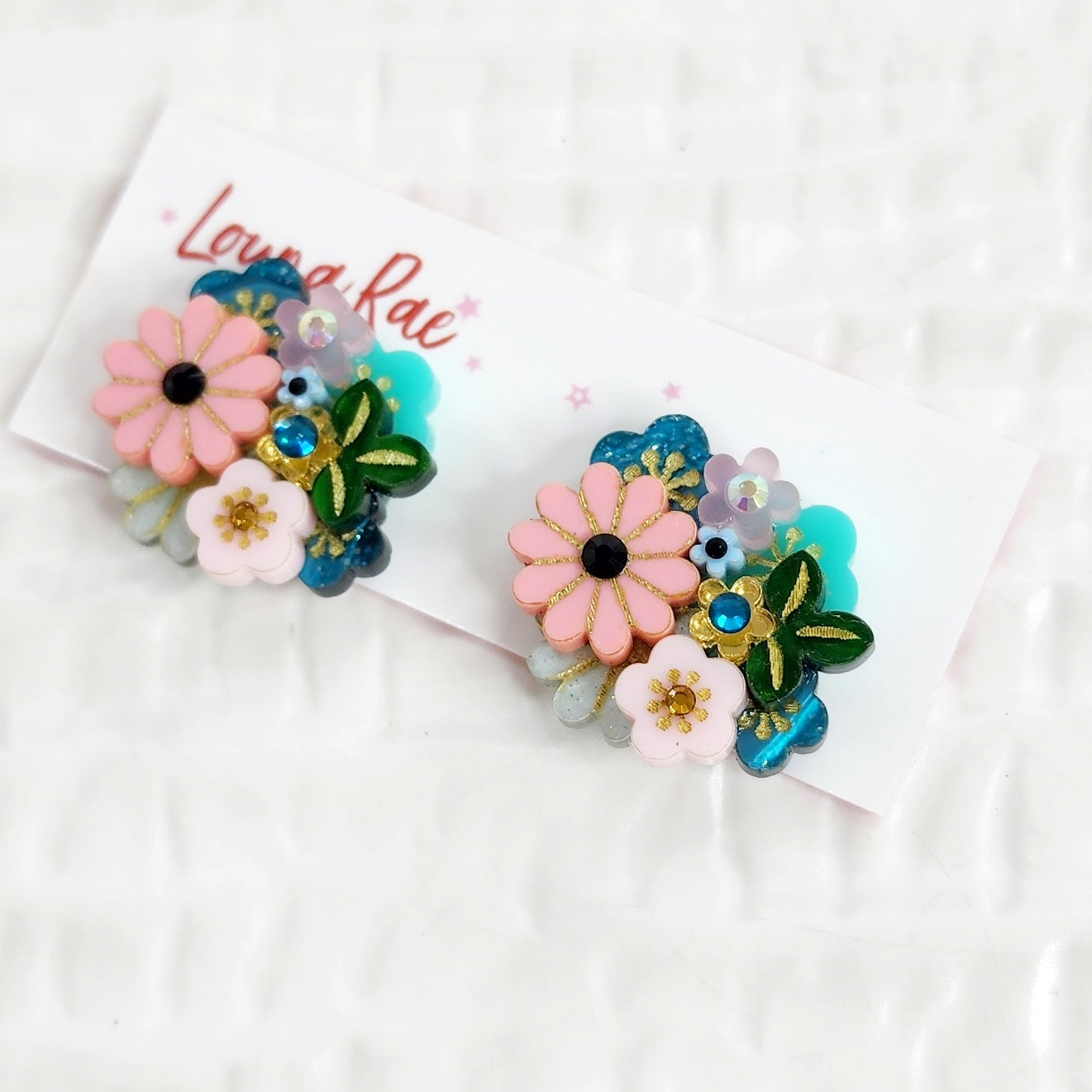 Ayaka Stud Earrings - 009
