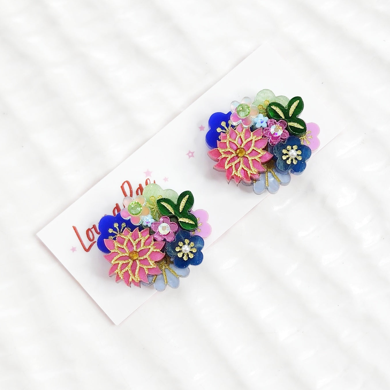 Ayaka Stud Earrings - 010