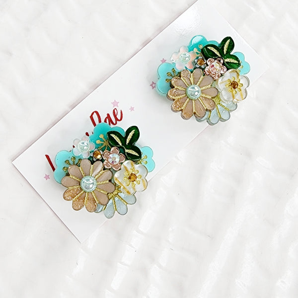 Ayaka Stud Earrings - 018