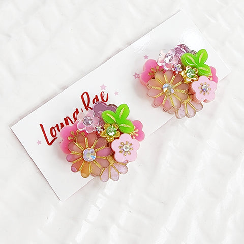 Ayaka Stud Earrings - 017
