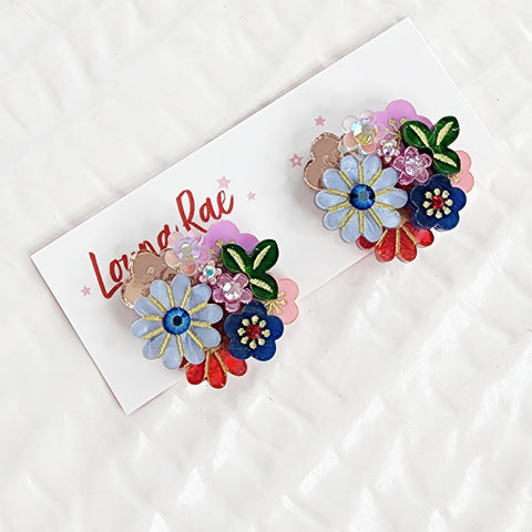 Ayaka Stud Earrings - 016
