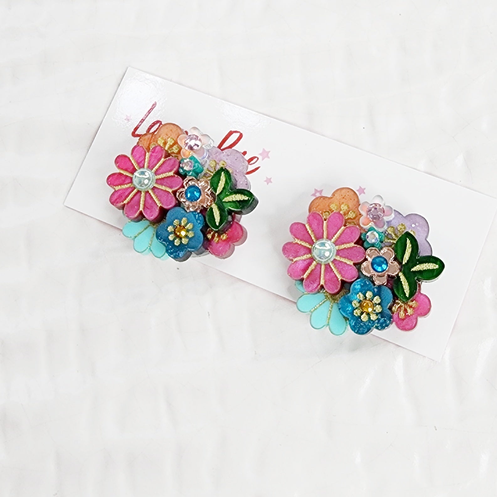 Ayaka Stud Earrings - 015