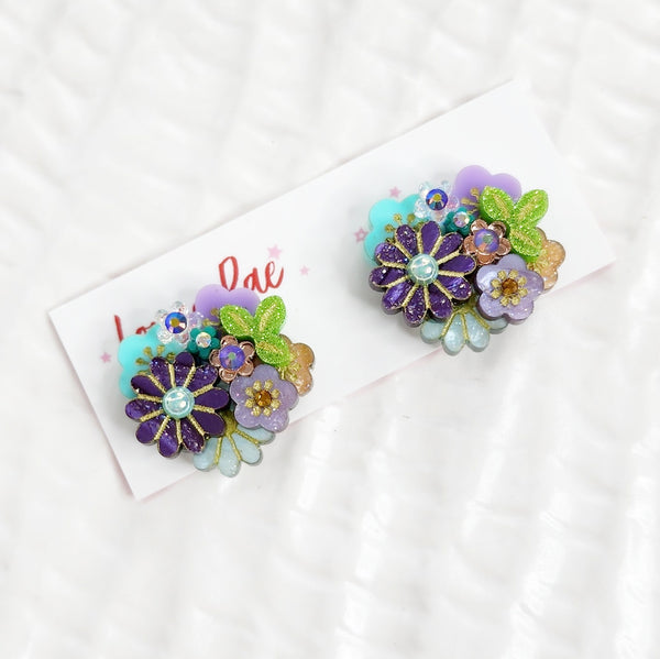 Ayaka Stud Earrings - 014