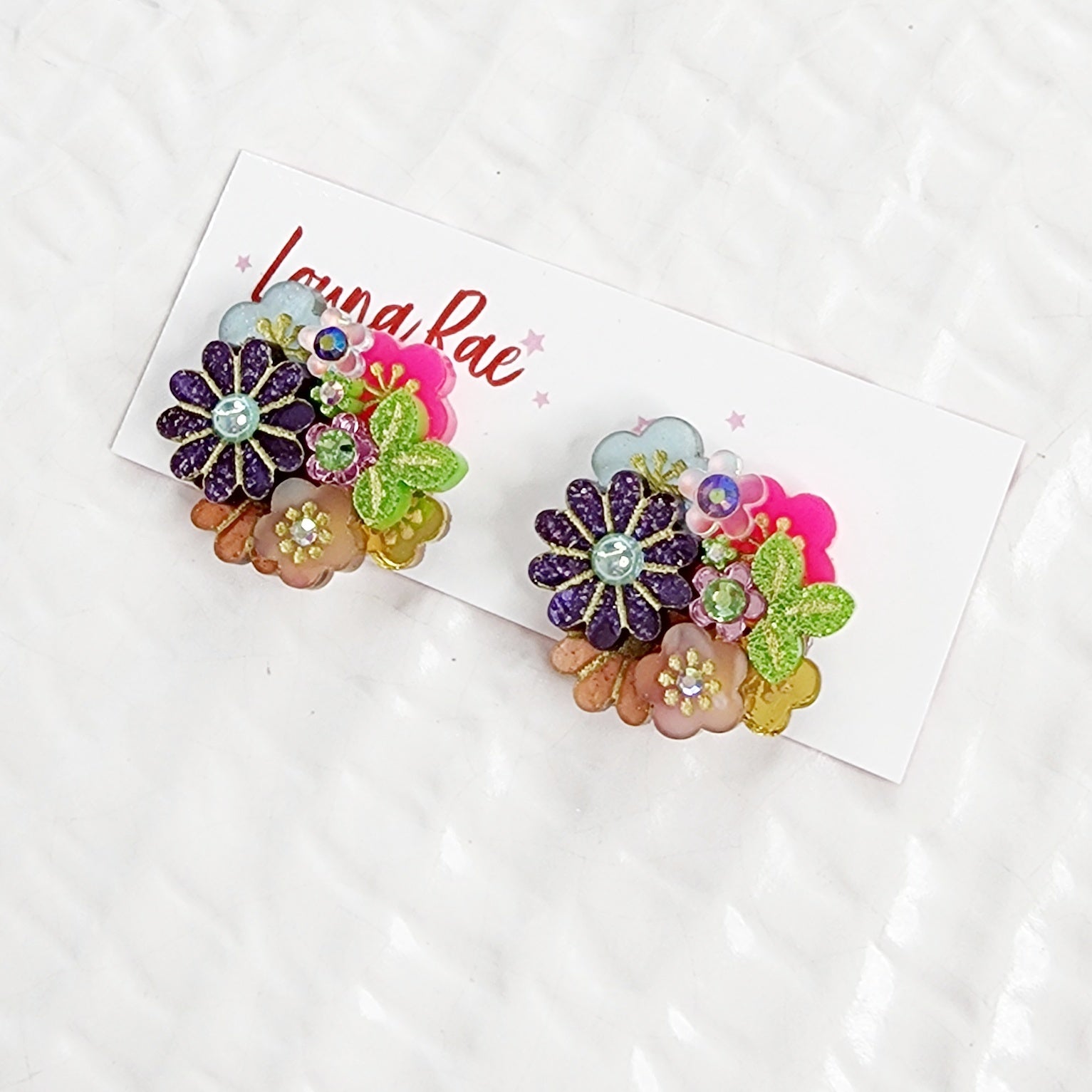 Ayaka Stud Earrings - 013