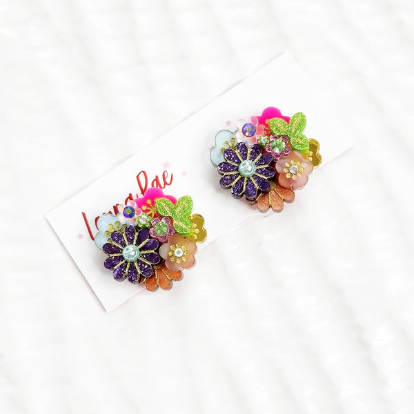 Ayaka Stud Earrings - 013