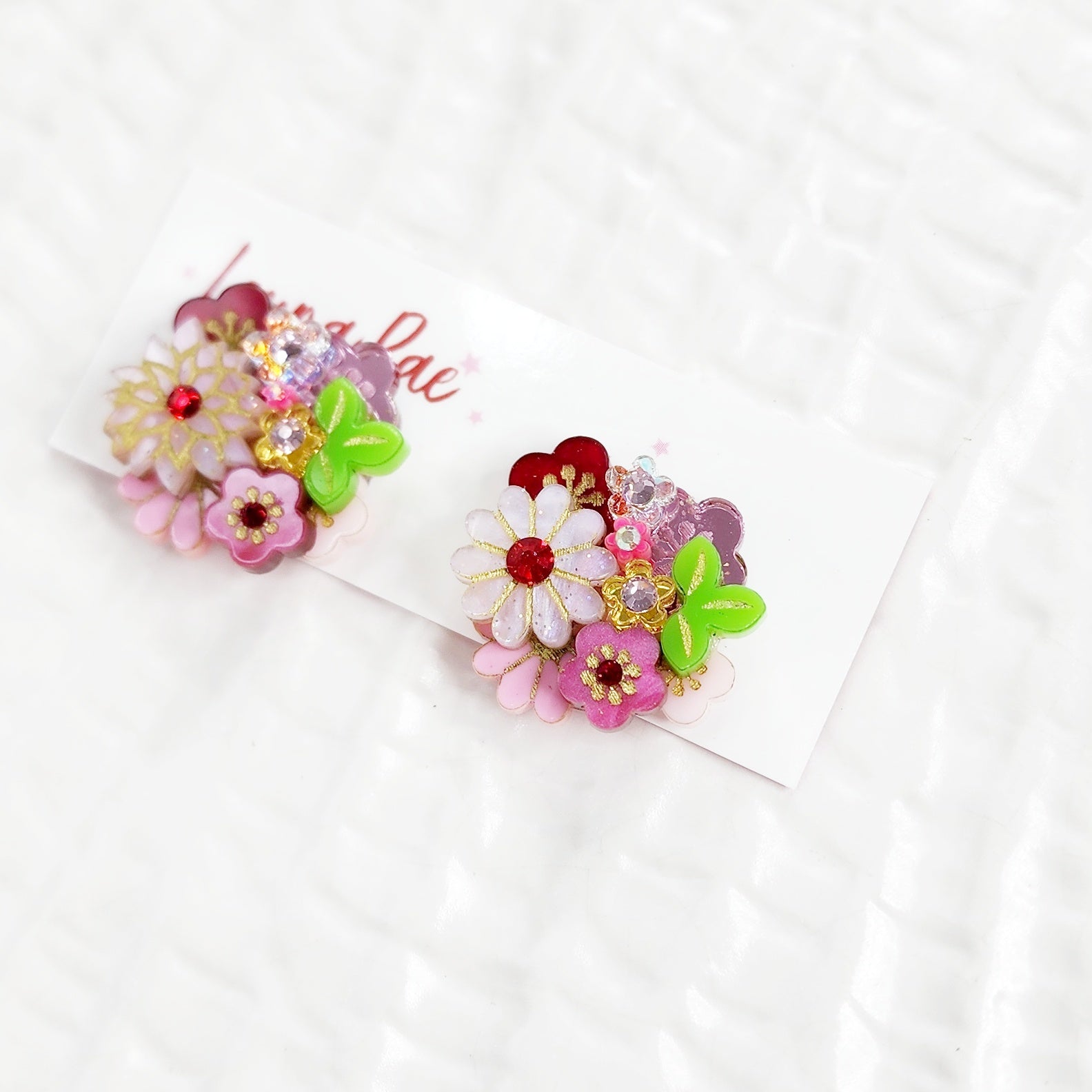 Ayaka Stud Earrings - 012