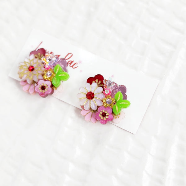 Ayaka Stud Earrings - 012