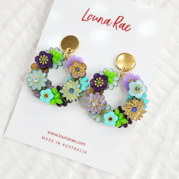 Ayaka Dangle Earrings - 010