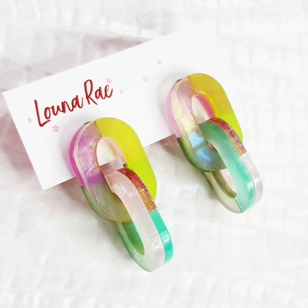 Catena Dangle Earrings - 002