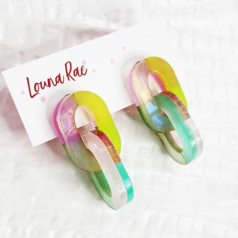 Catena Dangle Earrings - 002