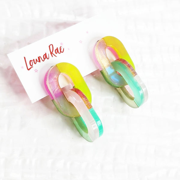 Catena Dangle Earrings - 002