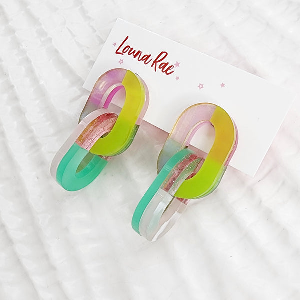 Catena Dangle Earrings - 002