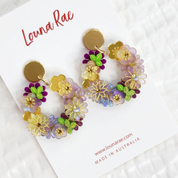 Ayaka Dangle Earrings - 012