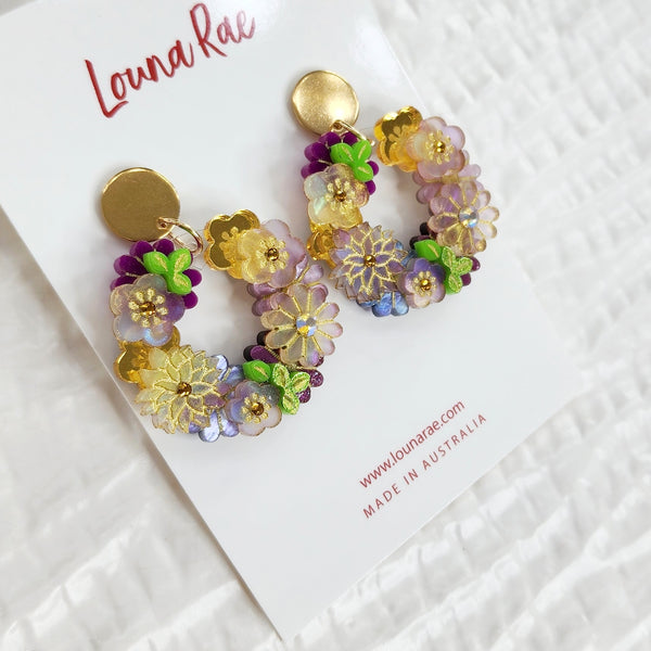 Ayaka Dangle Earrings - 012