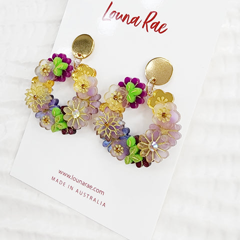 Ayaka Dangle Earrings - 012