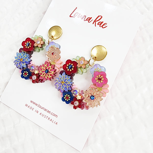 Ayaka Dangle Earrings - 013