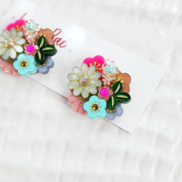 Ayaka Stud Earrings - 020