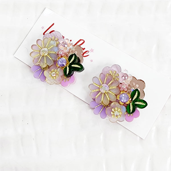 Ayaka Stud Earrings - 021