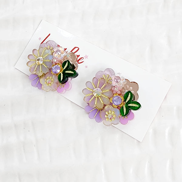 Ayaka Stud Earrings - 021