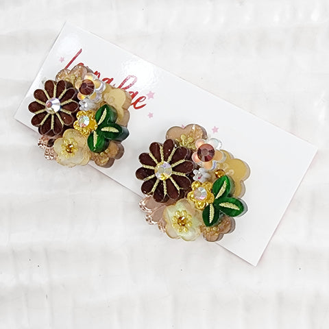 Ayaka Stud Earrings - 023
