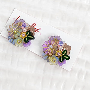 Ayaka Stud Earrings - 024