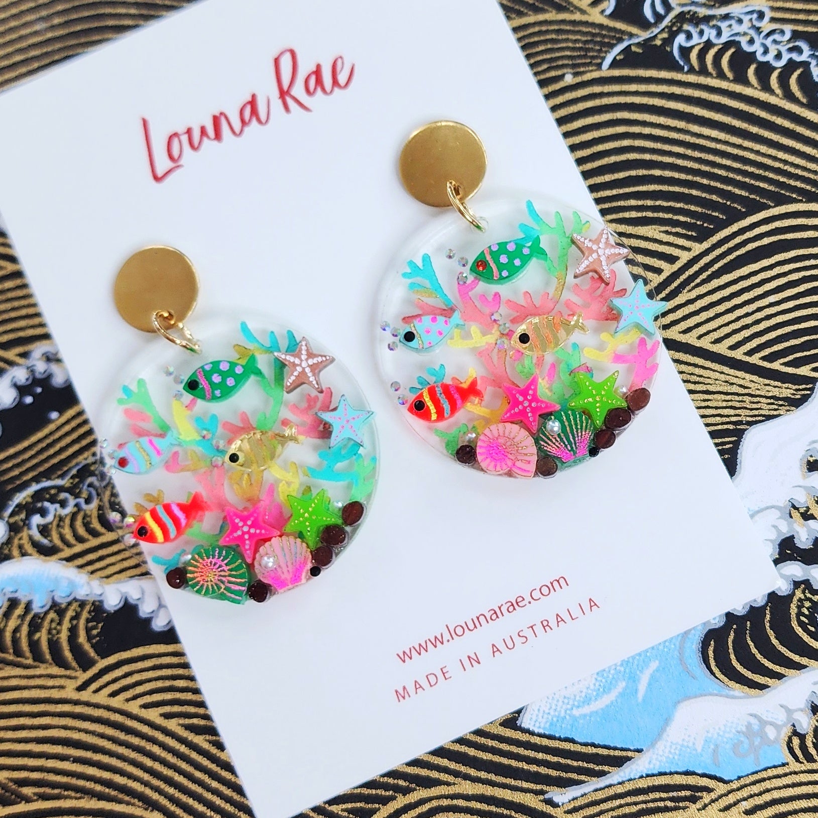 Under The Sea Dangle Earrings