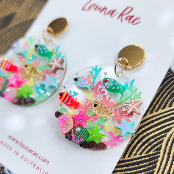 Under The Sea Dangle Earrings