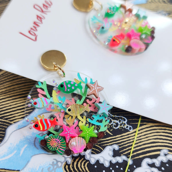 Under The Sea Dangle Earrings