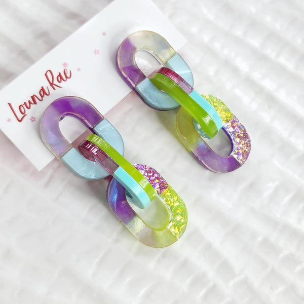Catena Dangle Earrings - 009