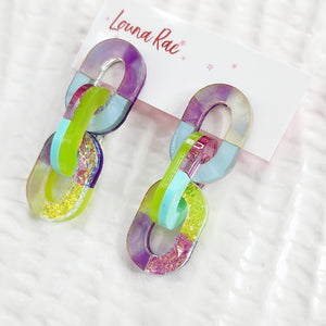 Catena Dangle Earrings - 009