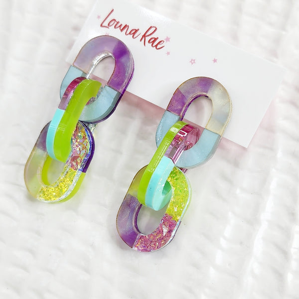 Catena Dangle Earrings - 009