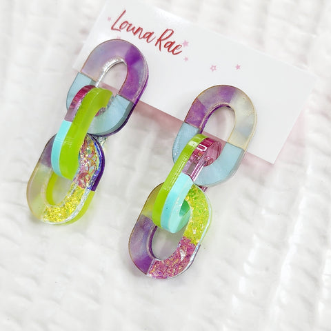 Catena Dangle Earrings - 009