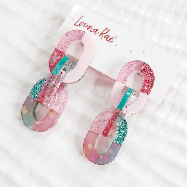 Catena Dangle Earrings - 010