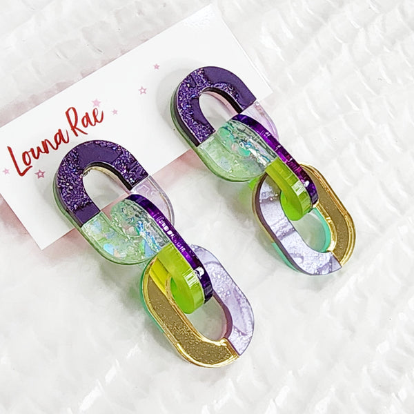 Catena Dangle Earrings - 012