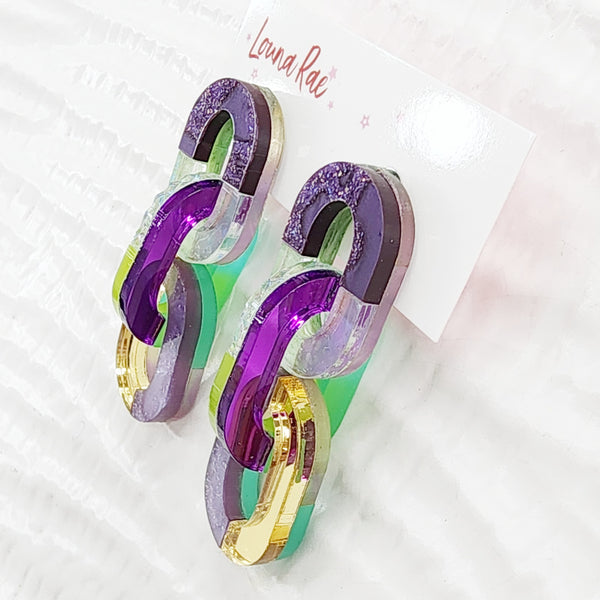 Catena Dangle Earrings - 012