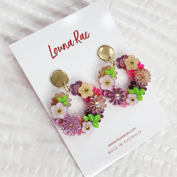 Ayaka Dangle Earrings - 018