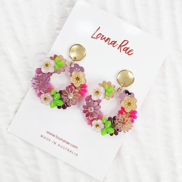 Ayaka Dangle Earrings - 018