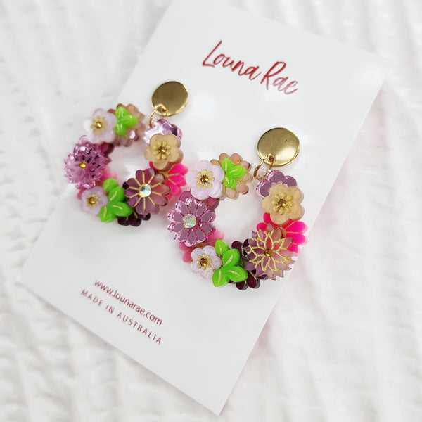 Ayaka Dangle Earrings - 018