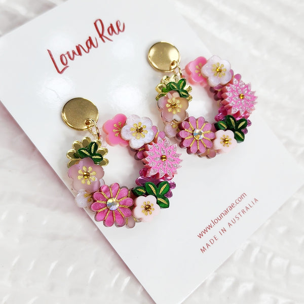 Ayaka Dangle Earrings - 016