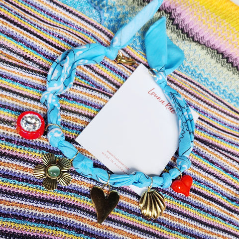 Bandana Charms Necklace