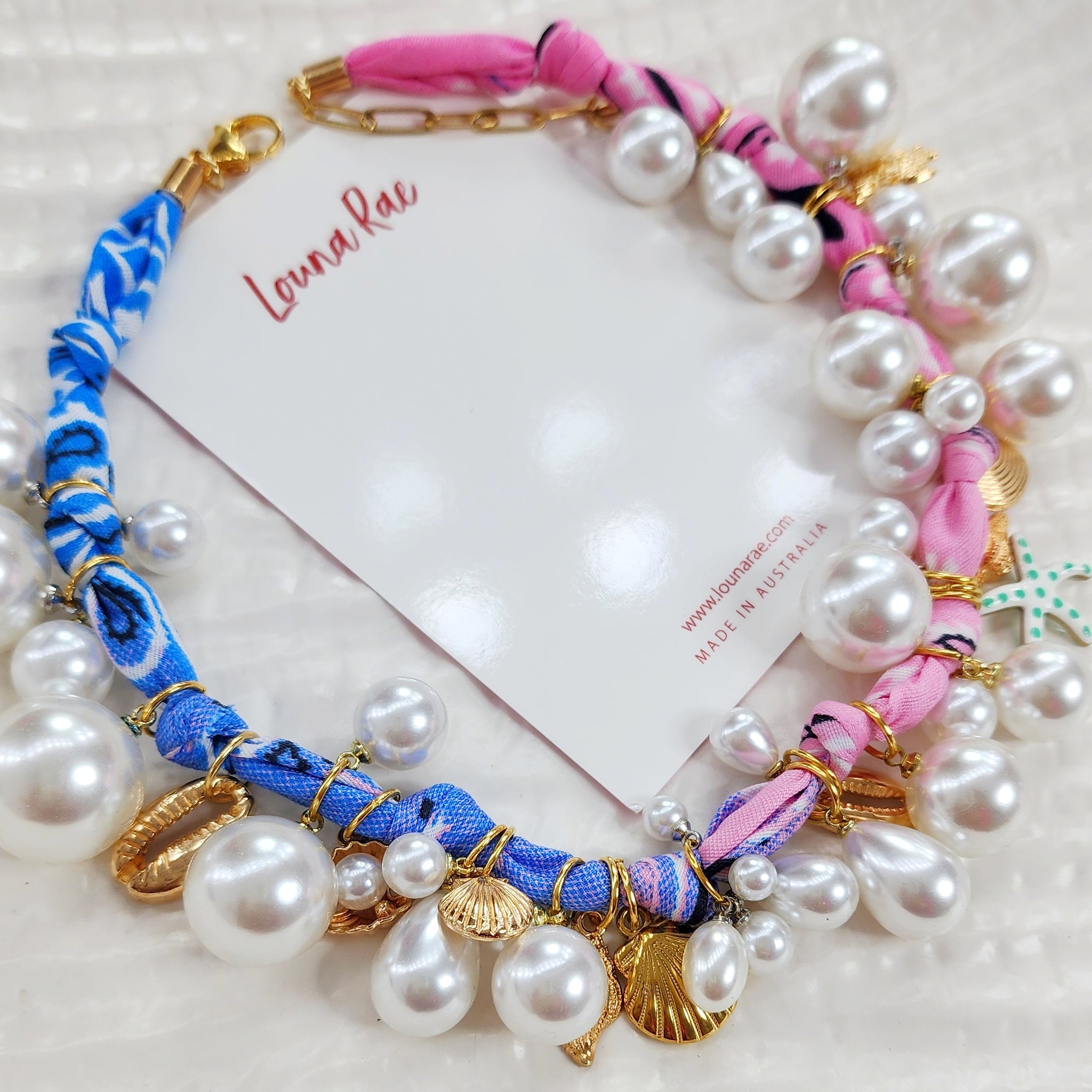 Under The Sea Bandana Necklace